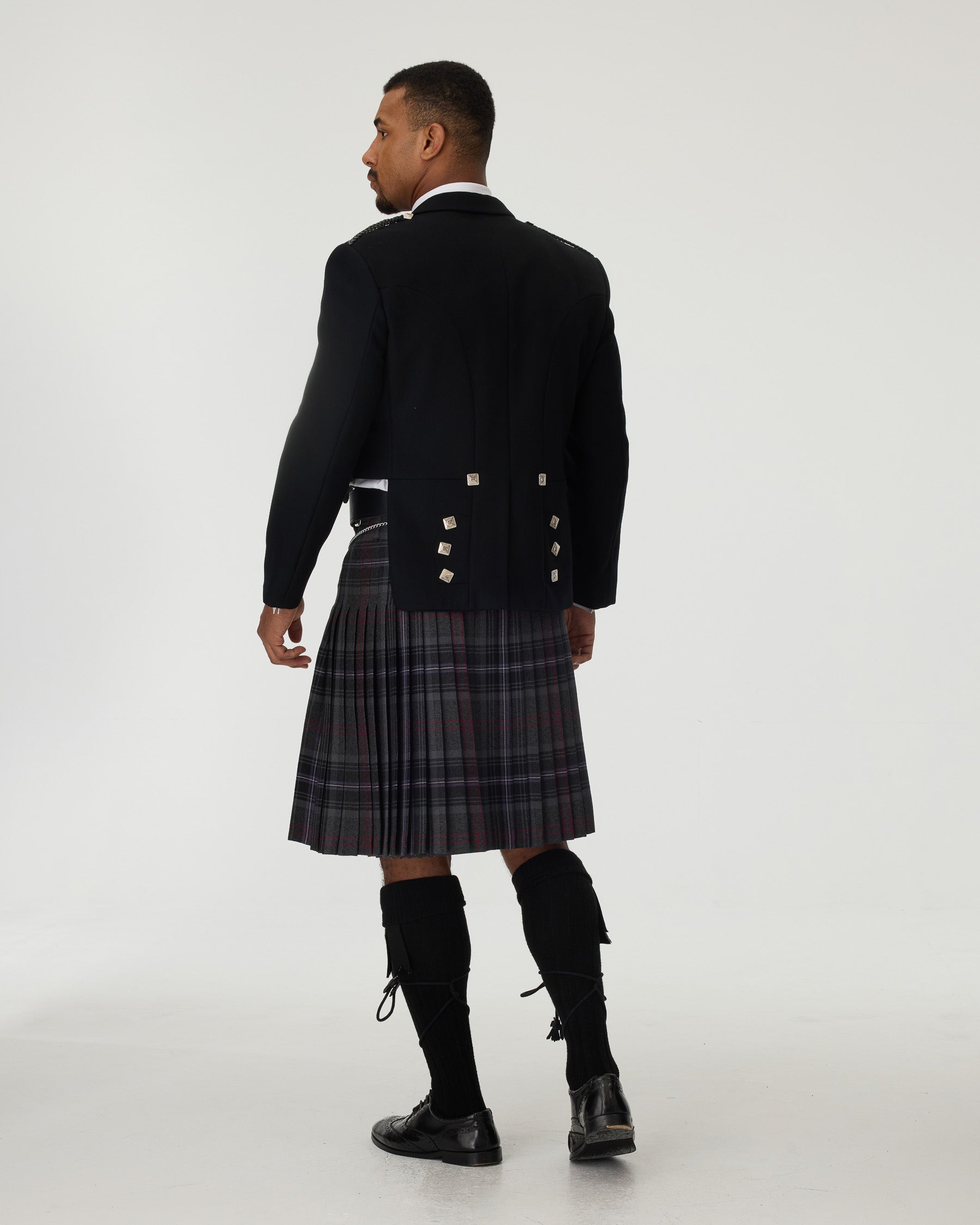 Prince Charlie Jacket & Scottish Spirit Kilt Hire Package