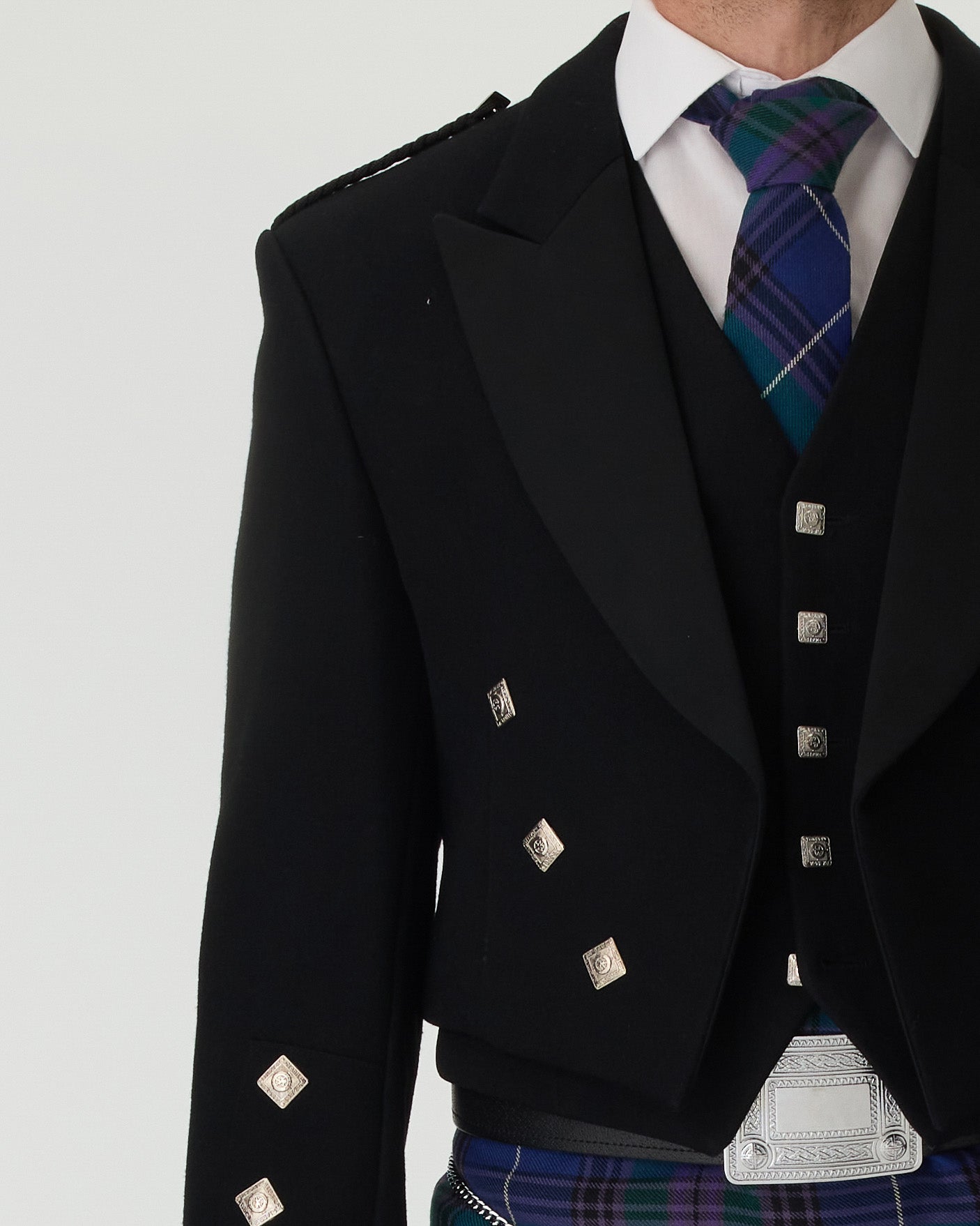 Prince Charlie Jacket & Spirit of Bannockburn Kilt Hire Package