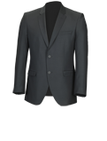 Slim Fit Black Suit Jacket