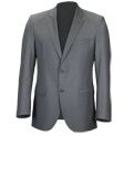 Slim Fit Grey Suit Jacket