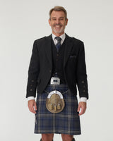 Charcoal Tweed Jacket & Highland Storm Kilt Hire Package