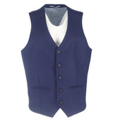 Slim Fit Navy Waistcoat