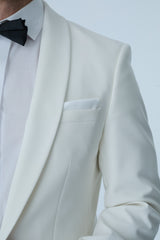 White Tuxedo Suit Hire Package