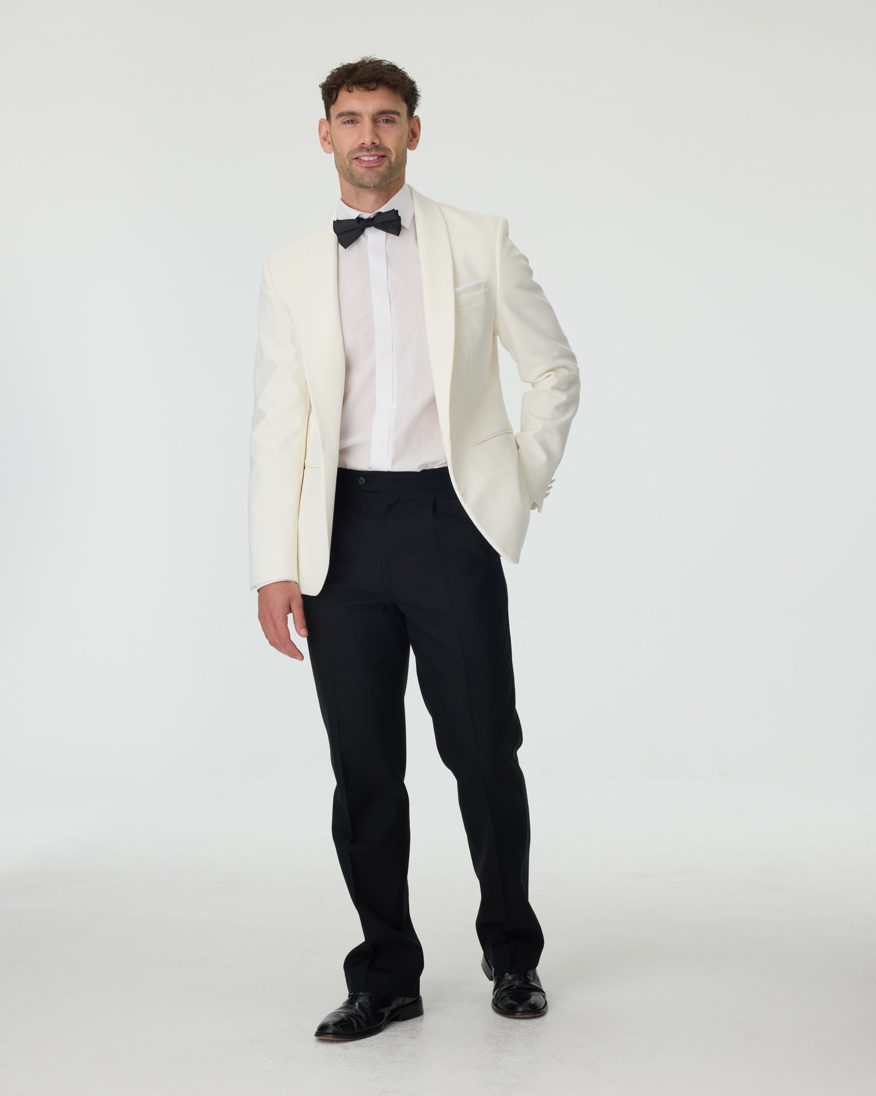 White Tuxedo Suit Hire Package