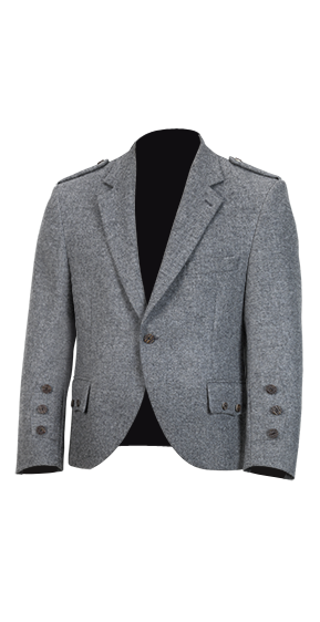Light Grey Tweed Jacket