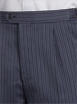 Navy Stripe Trousers