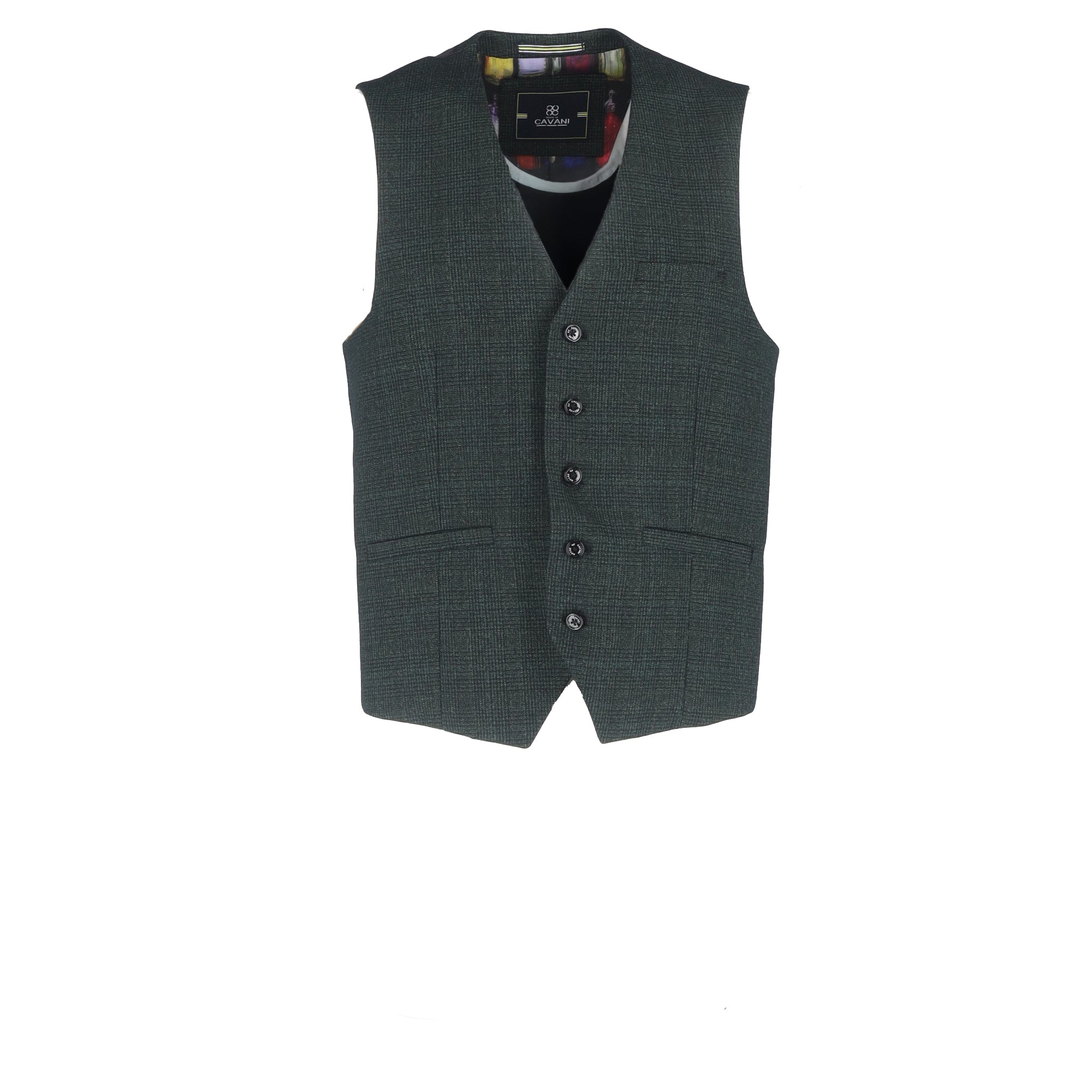 Dark Green Waistcoat
