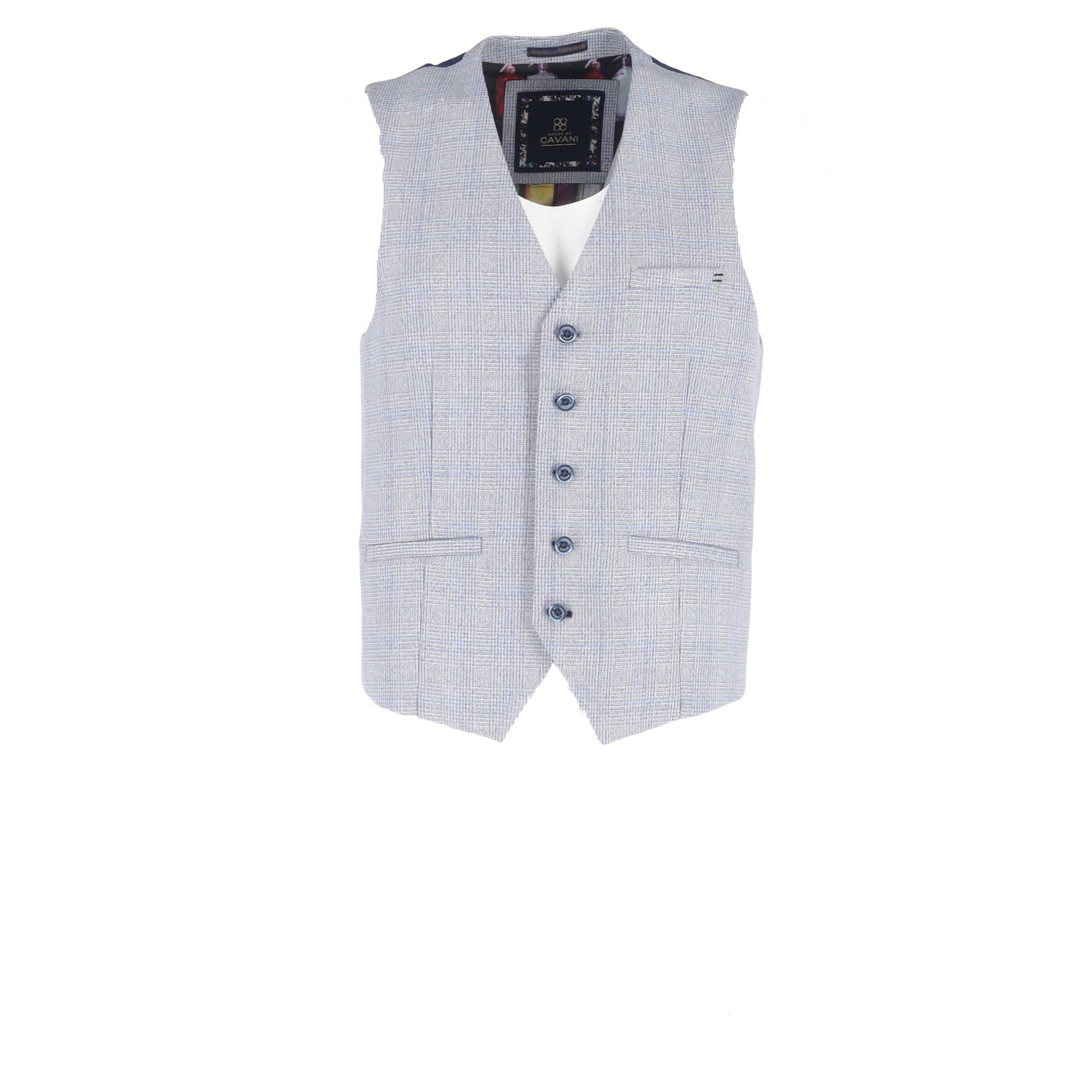 Sky Blue Waistcoat